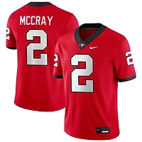 Josh McCray Men's Nike Red Georgia Bulldogs NIL Pick-A-Player Game Jersey