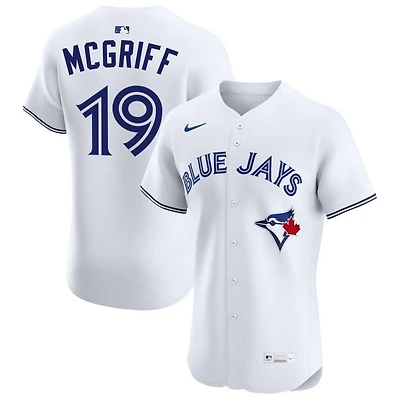 Fred McGriff Men's Nike White Toronto Blue Jays Home Elite Pick-A-Player Retired Roster Jersey