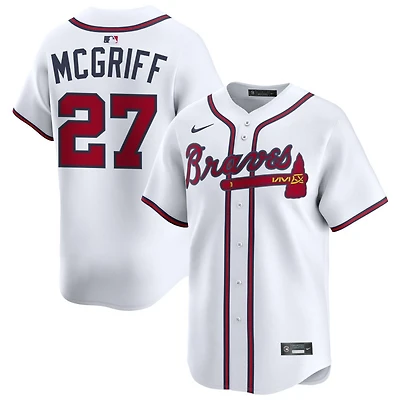 Fred McGriff Men's Nike White Atlanta Braves Home Limited Pick-A-Player Retired Roster Jersey