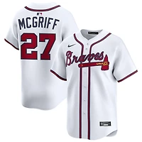 Fred McGriff Men's Nike White Atlanta Braves Home Limited Pick-A-Player Retired Roster Jersey