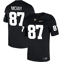Joseph McVay Men's Nike Black Vanderbilt Commodores NIL Pick-A-Player Game Jersey