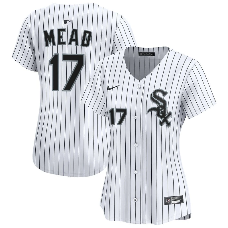 Curtis Mead Women's Nike White Chicago White Sox Home Limited Custom Jersey
