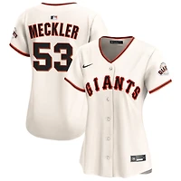 Wade Meckler Women's Nike  Cream San Francisco Giants Home Limited Custom Jersey