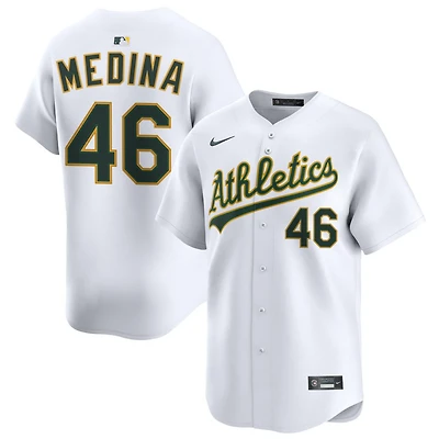 Luis Medina Men's Nike White Athletics Home Limited Custom Jersey