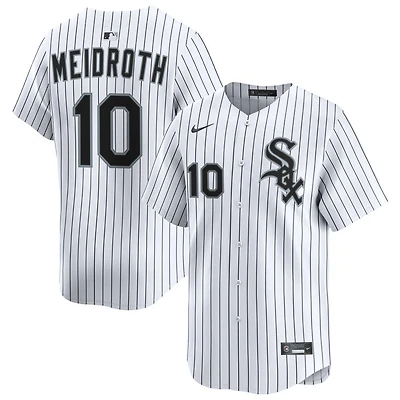 Chase Meidroth Men's Nike White Chicago White Sox Home Limited Custom Jersey