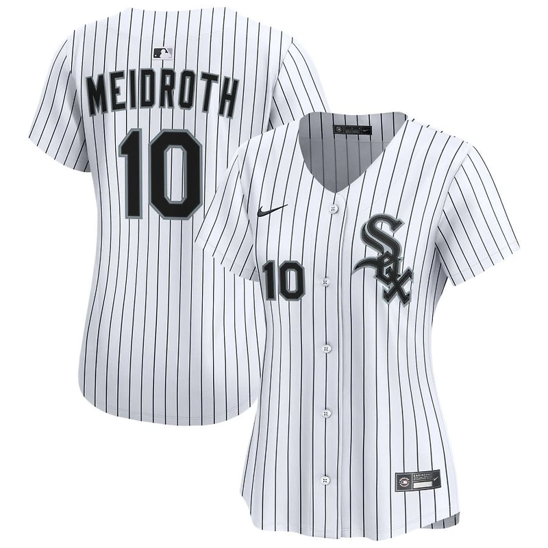 Chase Meidroth Women's Nike White Chicago White Sox Home Limited Custom Jersey