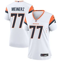 Quinn Meinerz Women's Nike  White Denver Broncos Mile High Collection Custom Game Jersey