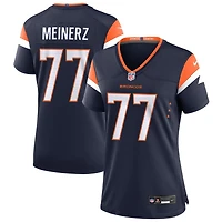 Quinn Meinerz Women's Nike  Navy Denver Broncos Alternate Mile High Collection Custom Game Jersey