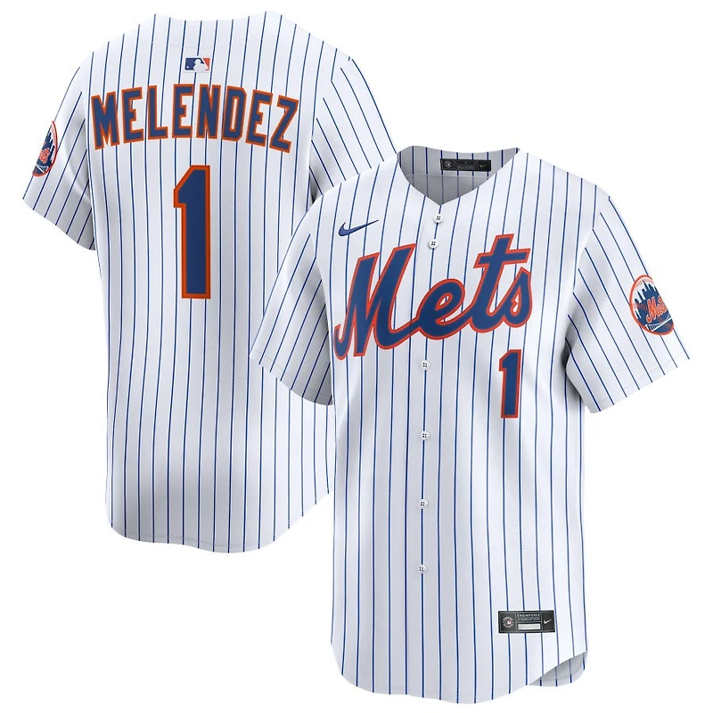 MJ Melendez Men's Nike White New York Mets Home Limited Custom Jersey