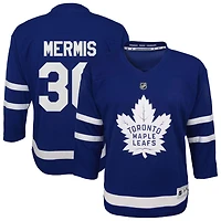 Dakota Mermis Youth  Blue Toronto Maple Leafs Home Replica Custom Jersey