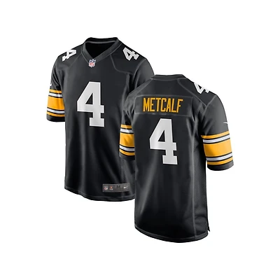 DK Metcalf Youth Nike Black Pittsburgh Steelers Alternate Custom Game Jersey