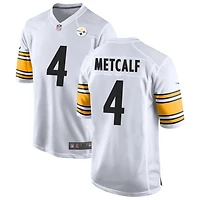 DK Metcalf Men's Nike White Pittsburgh Steelers Game Custom Jersey