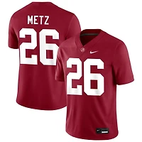 Luke Metz Men's Nike Crimson Alabama Crimson Tide NIL Pick-A-Player Football Replica Jersey