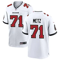 Lorenz Metz Men's Nike White Tampa Bay Buccaneers  White Custom Game Jersey