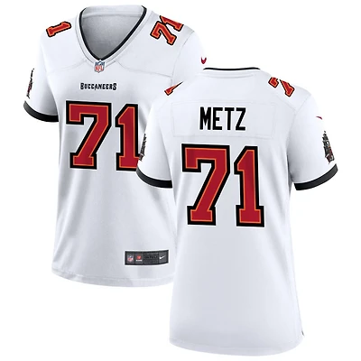 Lorenz Metz Women's Nike Tampa Bay Buccaneers White Custom Game Jersey
