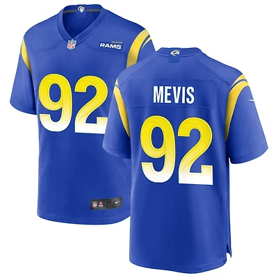 Harrison Mevis Men's Nike Royal Los Angeles Rams Custom Game Jersey