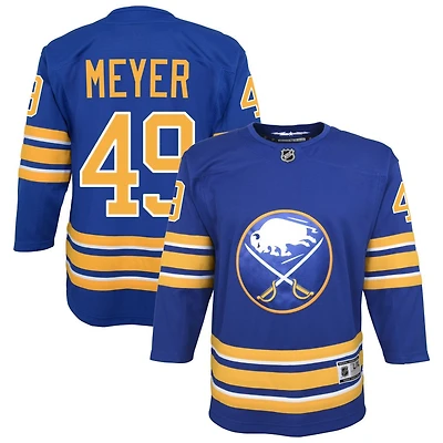 Carson Meyer Youth Royal Buffalo Sabres Home Custom Premier Jersey
