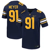 Chase Meyer Men's Nike Navy Cal Bears NIL Pick-A-Player Football Game Jersey