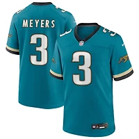 Jakobi Meyers Men's Nike Teal Jacksonville Jaguars Prowler Throwback Custom Game Jersey