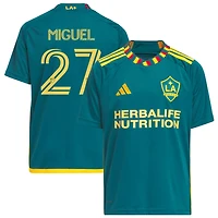 Miguel Miguel Youth adidas Green LA Galaxy 2023 LA Kit Replica Custom Jersey