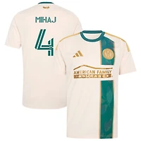 Enea Mihaj Men's adidas  Tan Atlanta United FC 2026 Spirit of '96 Replica Custom Jersey