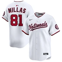 Drew Millas Youth Nike  White Washington Nationals Home Custom Limited Jersey