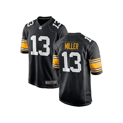 Scotty Miller Youth Nike Black Pittsburgh Steelers Alternate Custom Game Jersey
