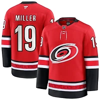 K'Andre Miller Men's Fanatics Red Carolina Hurricanes Alternate Premium Custom Jersey