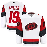 K'Andre Miller Men's Fanatics White Carolina Hurricanes Away Authentic Pro Custom Jersey