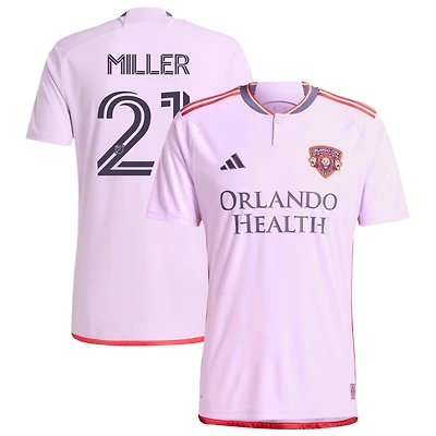 Nolan Miller Men's adidas Purple Orlando City SC 2024 Legacy Kit Replica Custom Jersey