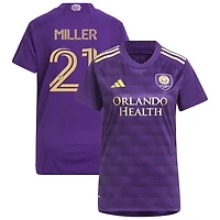 Nolan Miller Women's adidas Purple Orlando City SC 2023 The Wall Kit Replica Custom Jersey