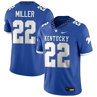 Cameron Miller Men's Nike Royal Kentucky Wildcats NIL Pick-A-Player Game Jersey