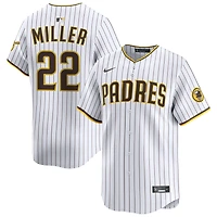 Mason Miller Men's Nike White San Diego Padres Home Limited Custom Jersey