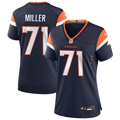 Adam Prentice Women's Nike Navy Denver Broncos Alternate Custom Game Jersey