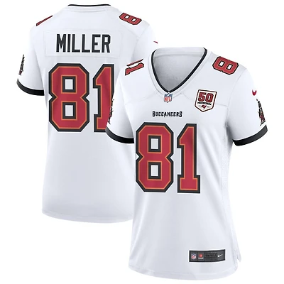 Ryan Miller Women's Nike White Tampa Bay Buccaneers 50th Season Custom Game Jersey