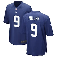 Ryan Miller Men's Nike Royal New York Giants Custom Game Jersey