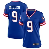 Ryan Miller Women's Nike Royal New York Giants Classic Custom Game Jersey