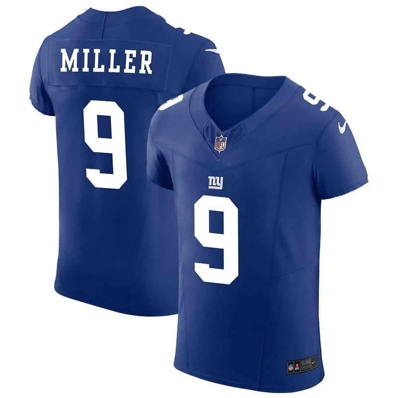 Ryan Miller Men's Nike Royal New York Giants Vapor F.U.S.E. Elite Custom Jersey