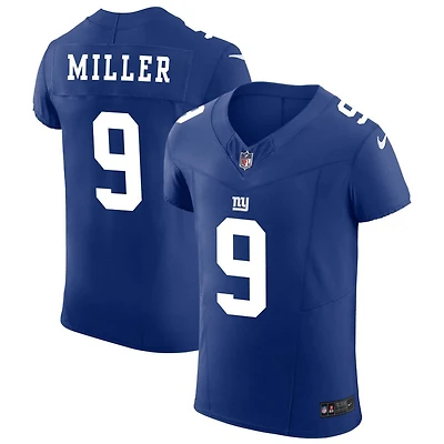 Ryan Miller Men's Nike Royal New York Giants Vapor F.U.S.E. Elite Custom Jersey