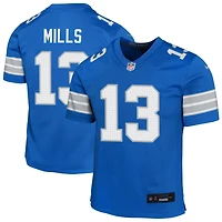 Jalen Mills Youth Nike Blue Detroit Lions Custom Game Jersey