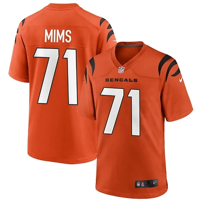 Amarius Mims Youth Nike Orange Cincinnati Bengals Alternate Game Custom Jersey