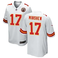 Gardner Minshew Men's Nike White Kansas City Chiefs Custom Game Jersey