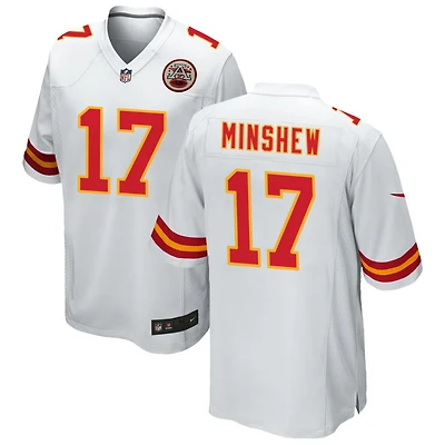 Gardner Minshew Men's Nike White Kansas City Chiefs Custom Game Jersey