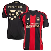Alexey Miranchuk Men's adidas  Black Atlanta United FC 2025 The Connector Replica Custom Jersey