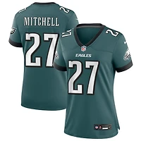 Quinyon Mitchell Women's Nike Midnight Green Philadelphia Eagles Custom Game Jersey