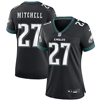 Quinyon Mitchell Women's Nike Black Philadelphia Eagles Alternate Custom Game Jersey