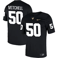 Chase Mitchell Men's Nike Black Vanderbilt Commodores NIL Pick-A-Player Game Jersey