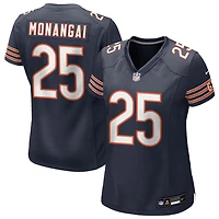 Kyle Monangai Women's Nike Navy Chicago Bears Custom Game Jersey