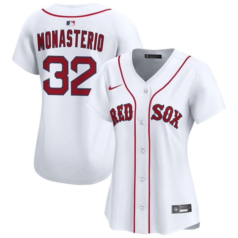 Andruw Monasterio Women's Nike White Boston Red Sox Home Limited Custom Jersey