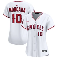 Yoan Moncada Women's Nike  White Los Angeles Angels Home Limited Custom Jersey